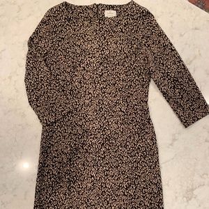 Chico's Leopard Print Long Sleeve dress